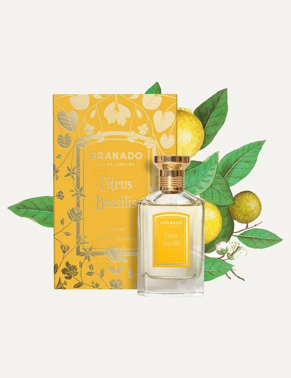 Granado Citrus Brasilis perfume bottle citrus fragrance box view