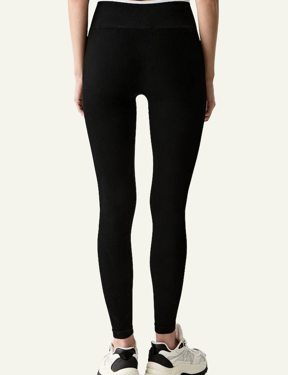 KARL LAGERFELD RSG SEAMLESS LEGGINGS BLACK