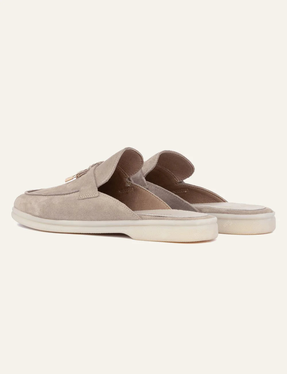 Komis & Komis suede mules ardesia back