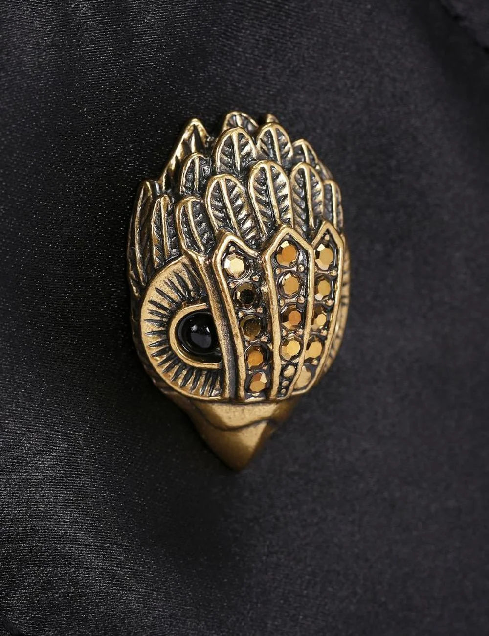 Kurt Geiger XS Recycled Sq Shopper black nylon quilted logo view