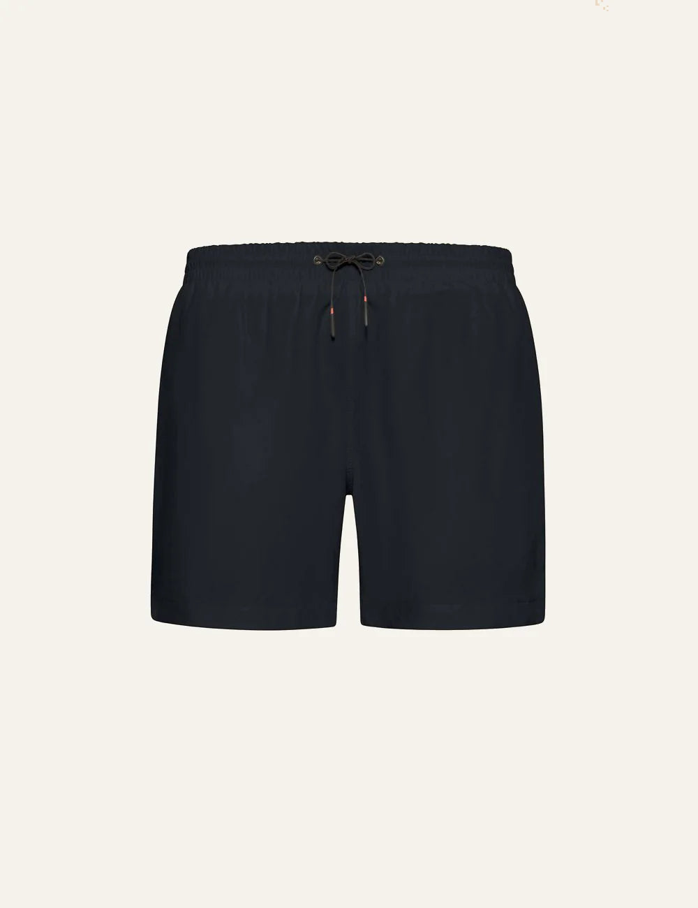 Lightweight Swim Shorts Navy Blue Front Flat