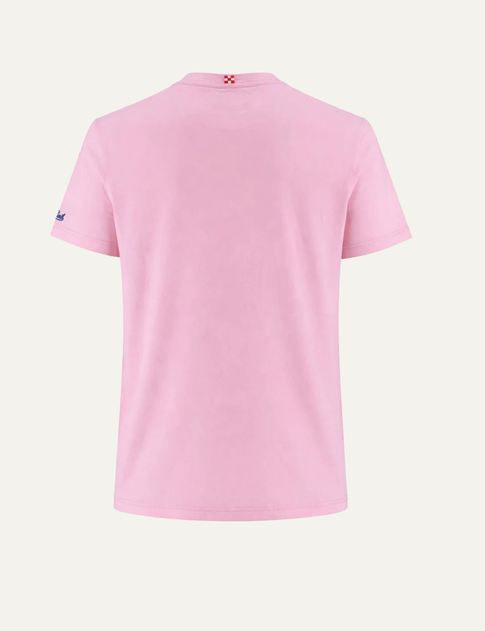 mc2 saint barth cocktail graphic t-shirt pink social club back view