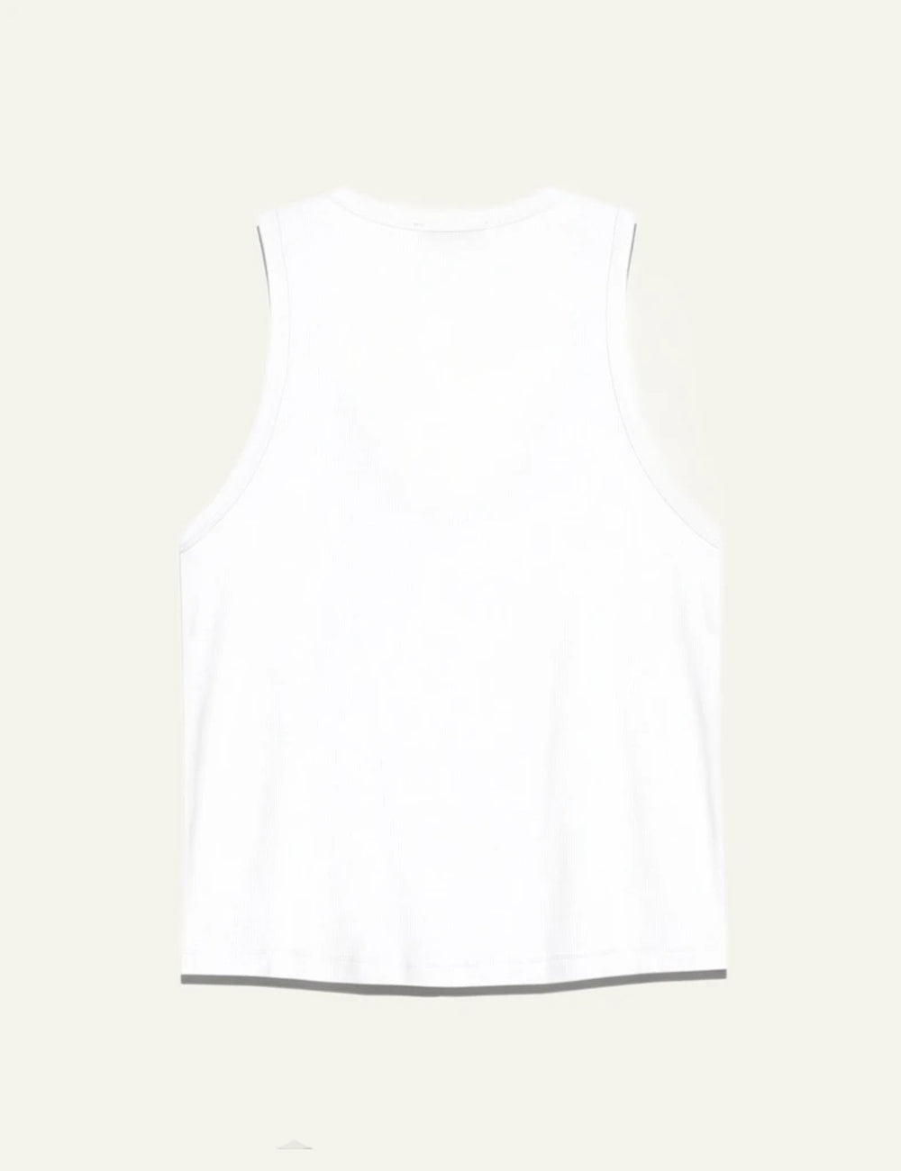Milla t shirt white v neck short sleeve back