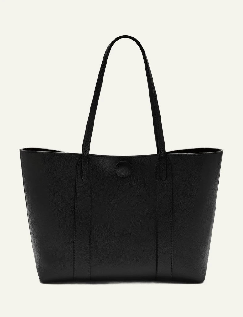 mulberry leather tote bag postmans lock large back view