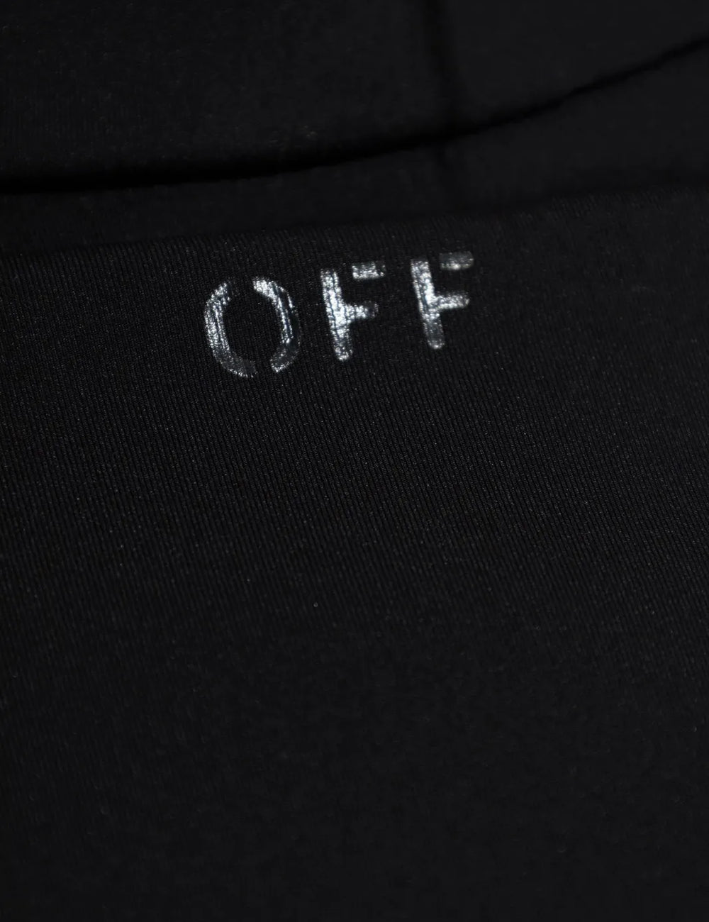 Off-White Women’s Black Stretch Balloon Mini Dress detail