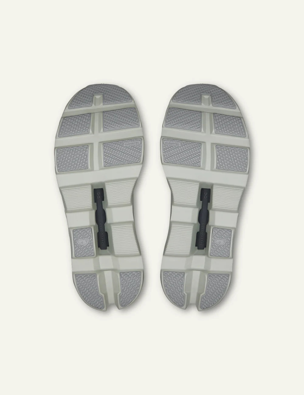 On Cloudmonster Void sneaker grey sole view