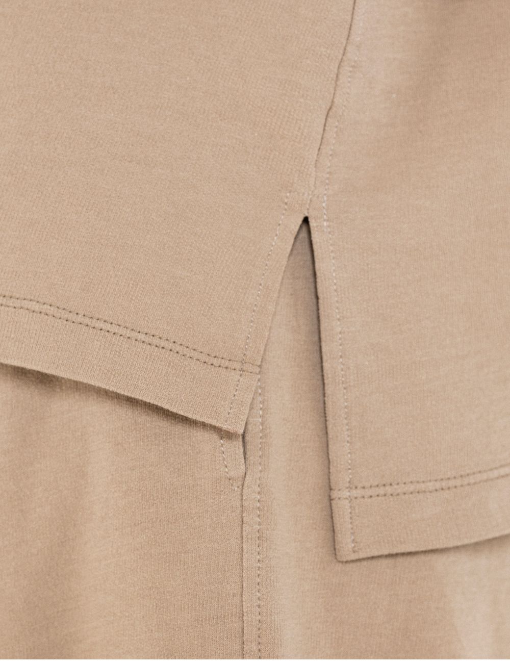 PHILOSOPHY FUTTER CROPPED TOP BEIGE
