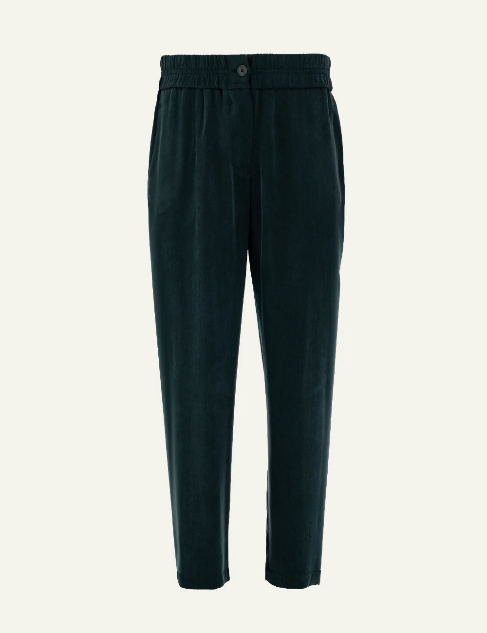 Philosophy blue black cupro viscose jogger pants for women