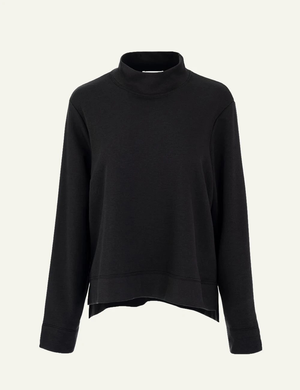 Philosophy women's off-black mock-neck sweatshirt top