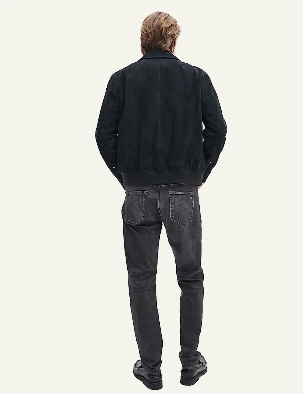 rag and bone miramar washed denim jeans men straight leg back