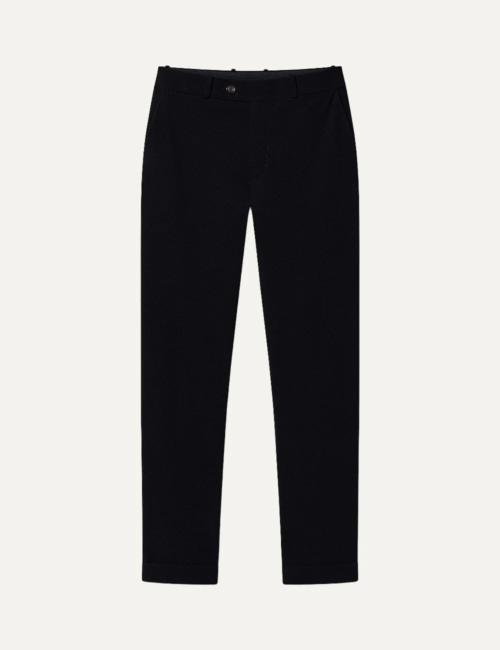 RRD men's black slim fit technical chino trousers