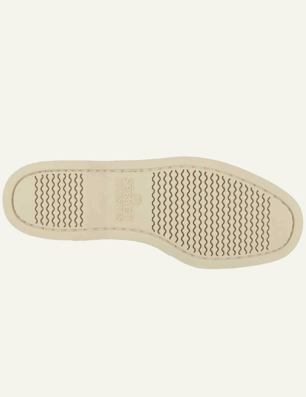 Sebago docksides suede olive boat shoes sole view