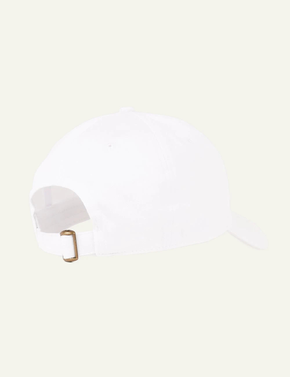 Sporty and Rich New York white baseball cap with embroidered logo back