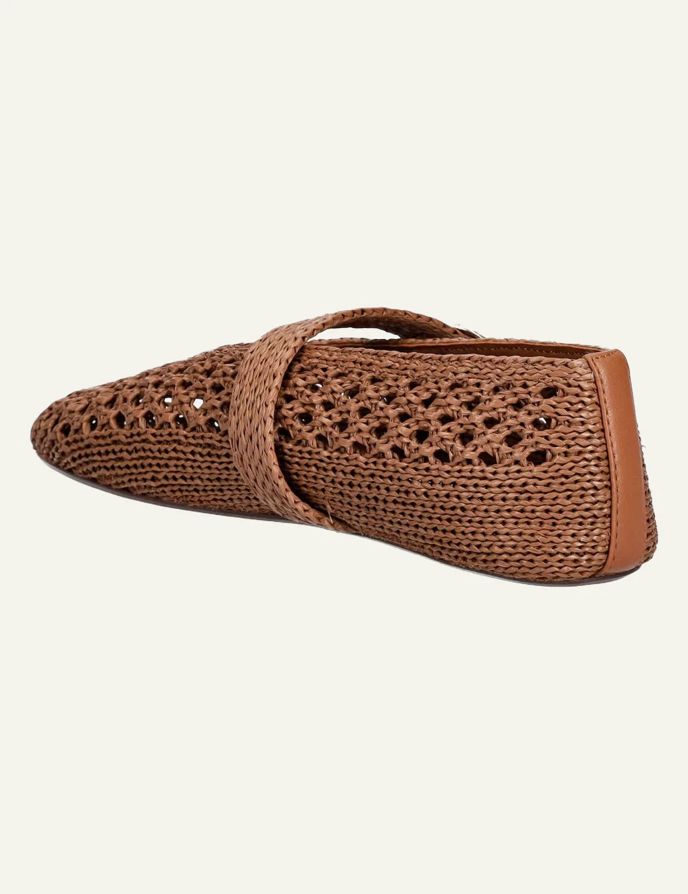 Steve Madden Alara crochet mary jane flat taba back