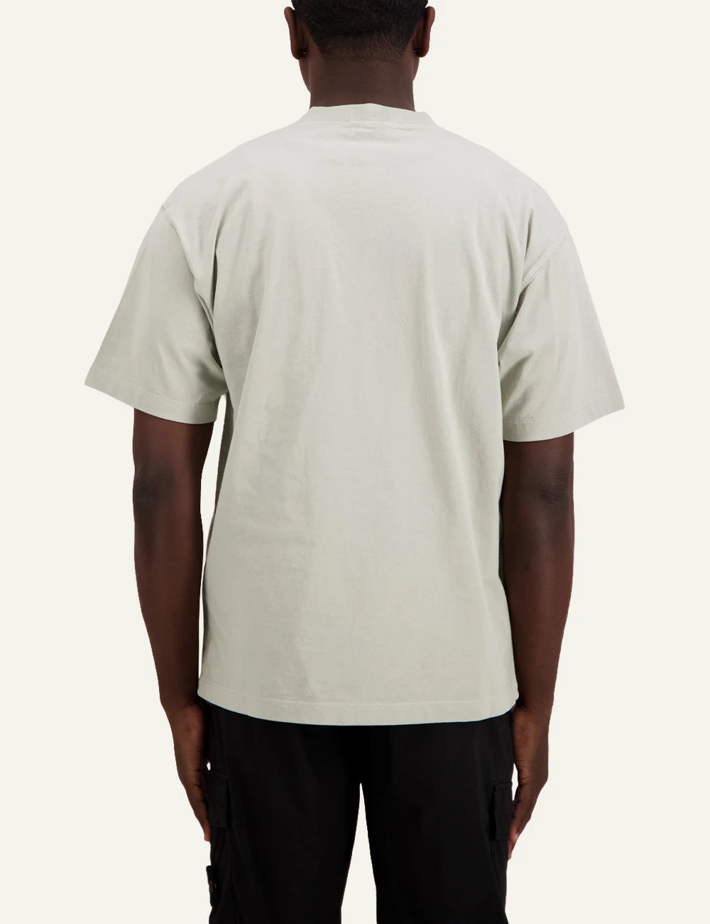 Stone Island t-shirt light grey packshot back