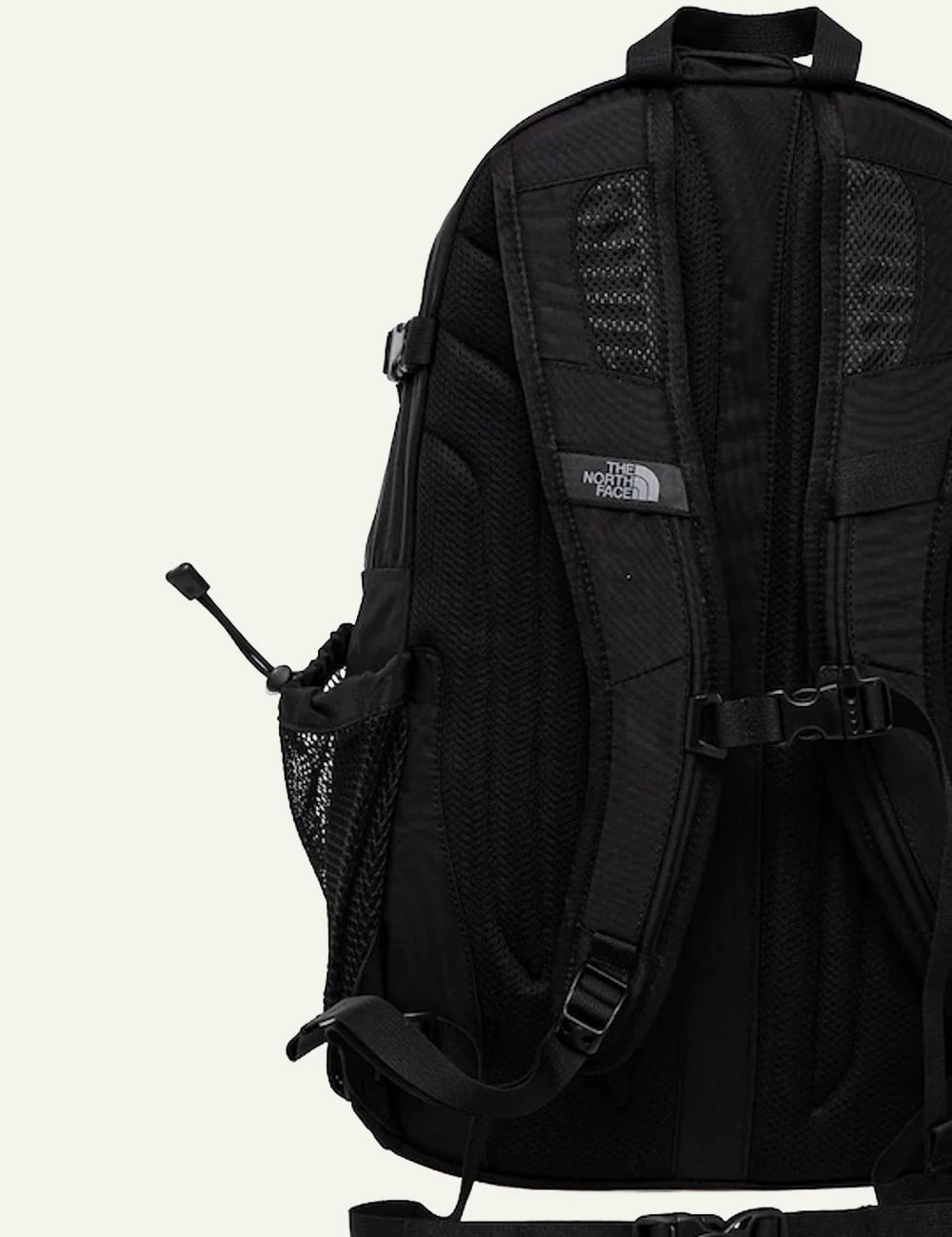 The North Face Hot Shot backpack black back view
