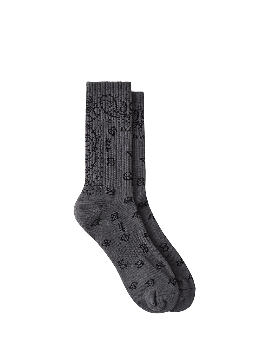 RHUDE BANDANA JAQUARD SOCK RHUDE