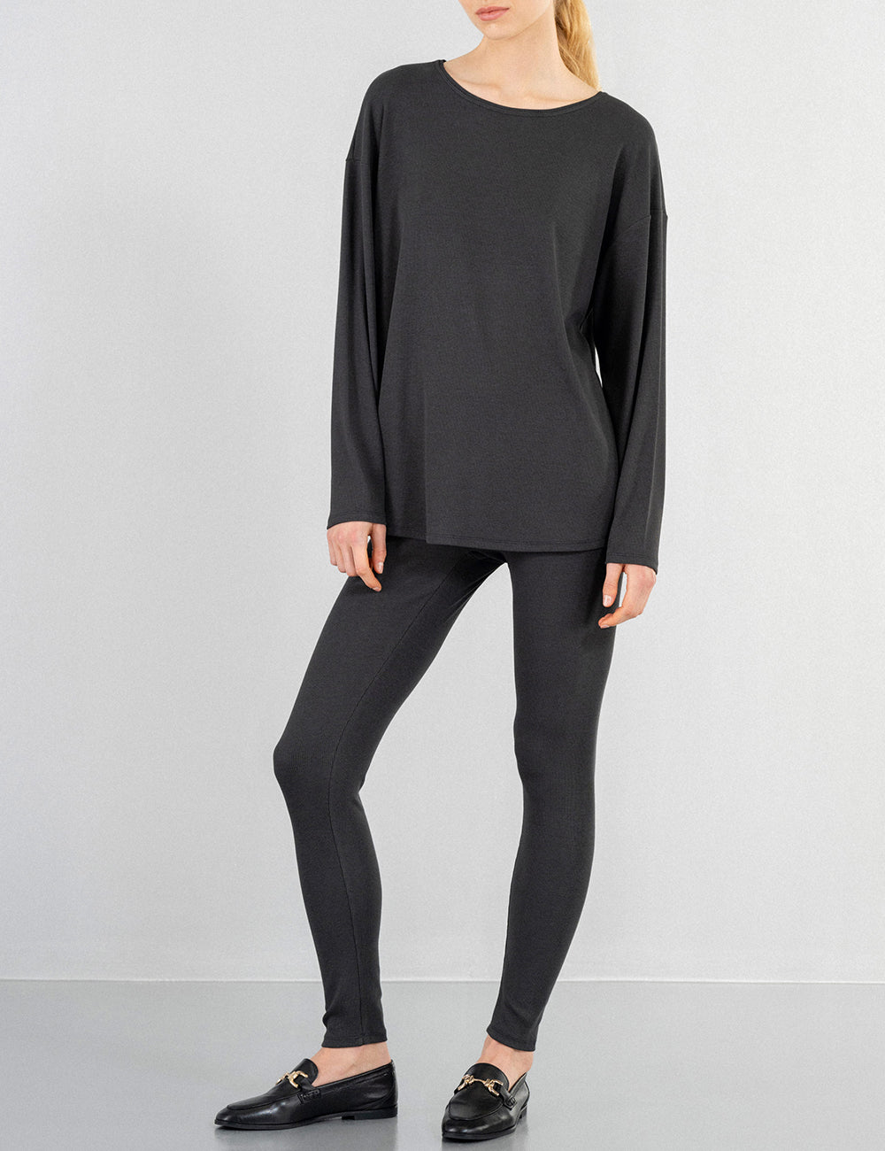 PHILOSOPHY RIB LONG SWEATSHIRT PHILOSOPHY