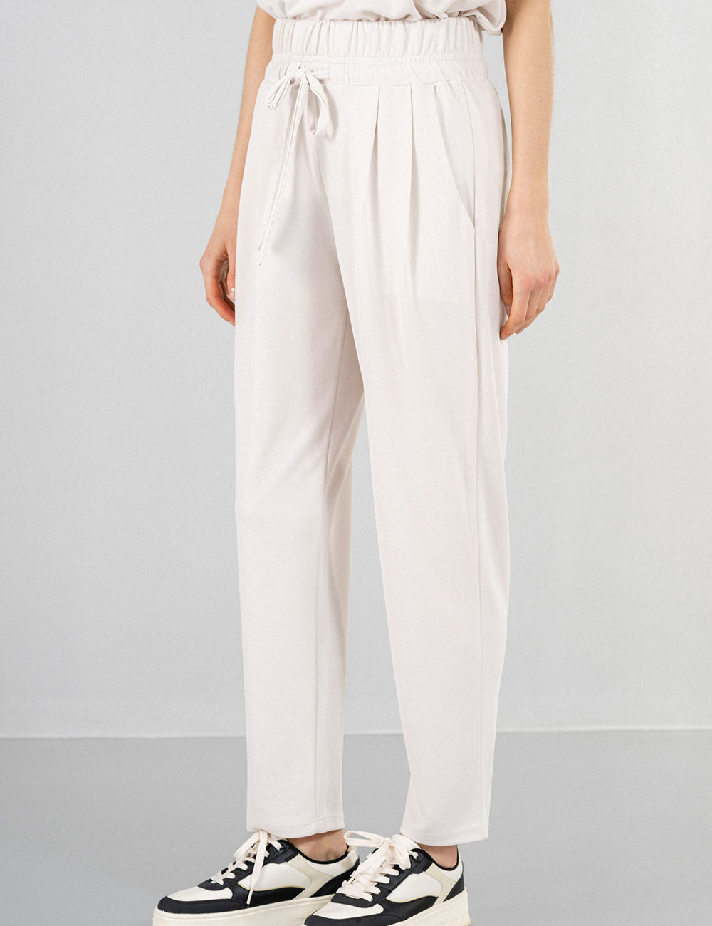 PHILOSOPHY PIQUE PLEATED PANTS