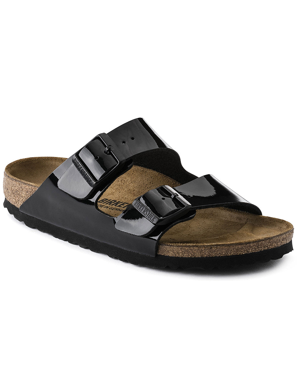 BIRKENSTOCK SYNTHETICS ARIZONA BF PATENT BLACK BIRKENSTOCK