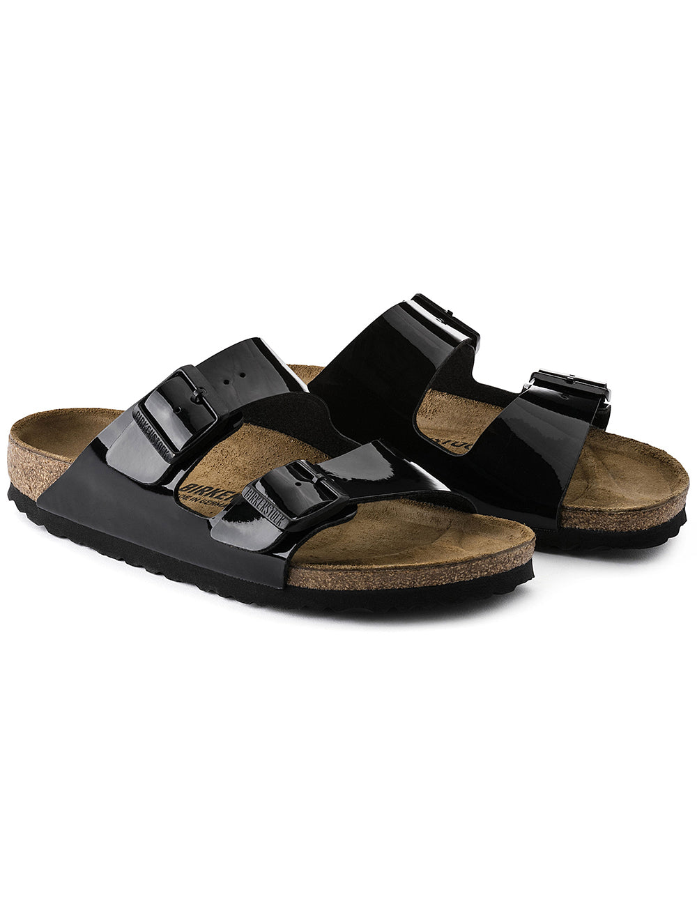 BIRKENSTOCK SYNTHETICS ARIZONA BF PATENT BLACK BIRKENSTOCK