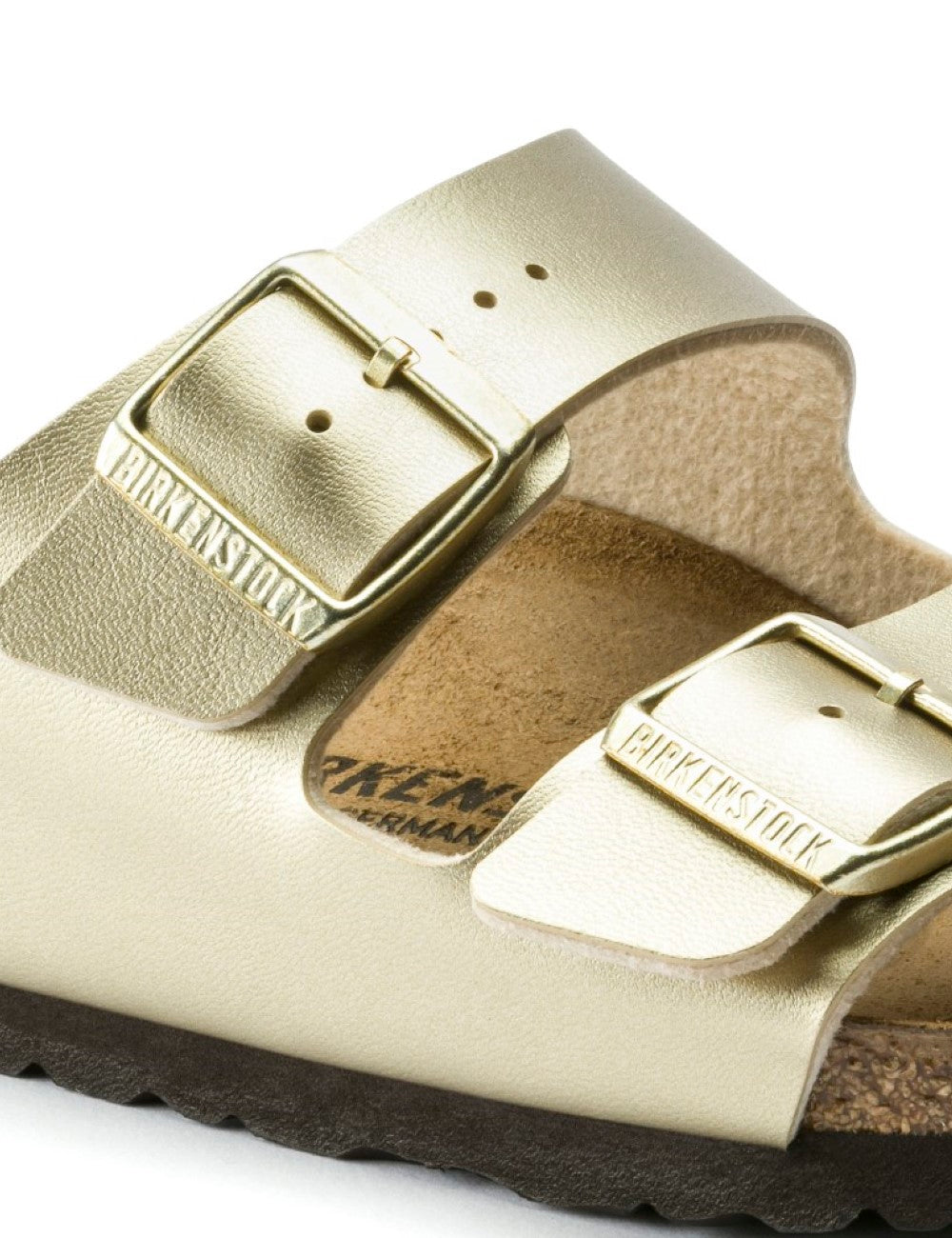 BIRKENSTOCK SYNTHETICS ARIZONA BF GOLD BIRKENSTOCK