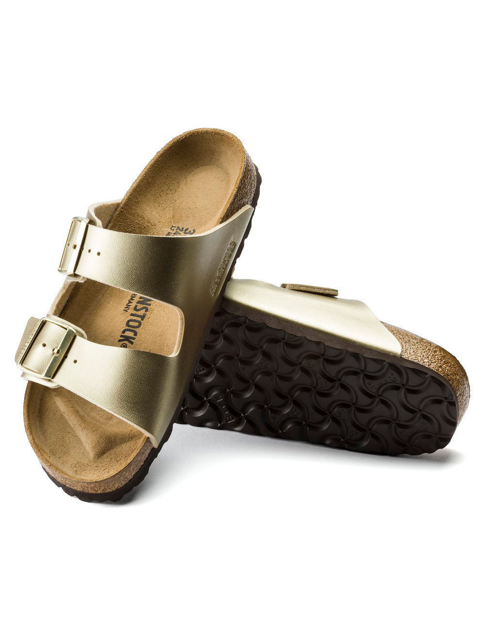 BIRKENSTOCK SYNTHETICS ARIZONA BF GOLD BIRKENSTOCK