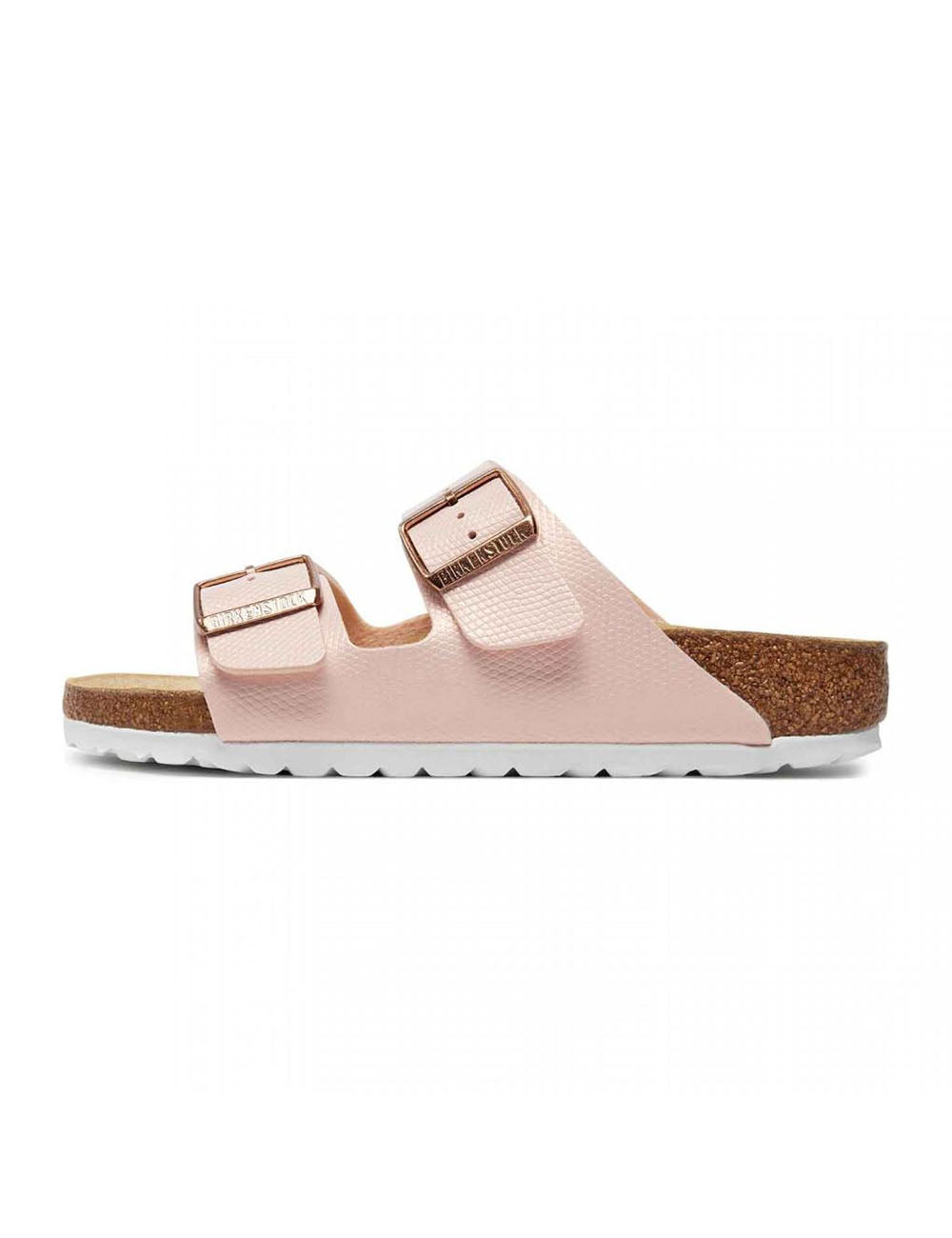 BIRKENSTOCK BS CLASSIC ARIZONA BF SHINY LIZARD LIGHT ROSE BIRKENSTOCK