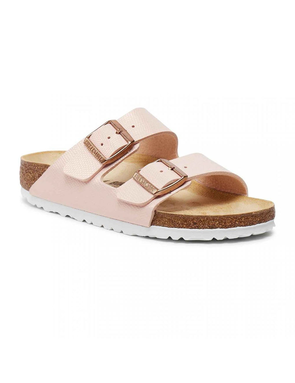 BIRKENSTOCK BS CLASSIC ARIZONA BF SHINY LIZARD LIGHT ROSE BIRKENSTOCK