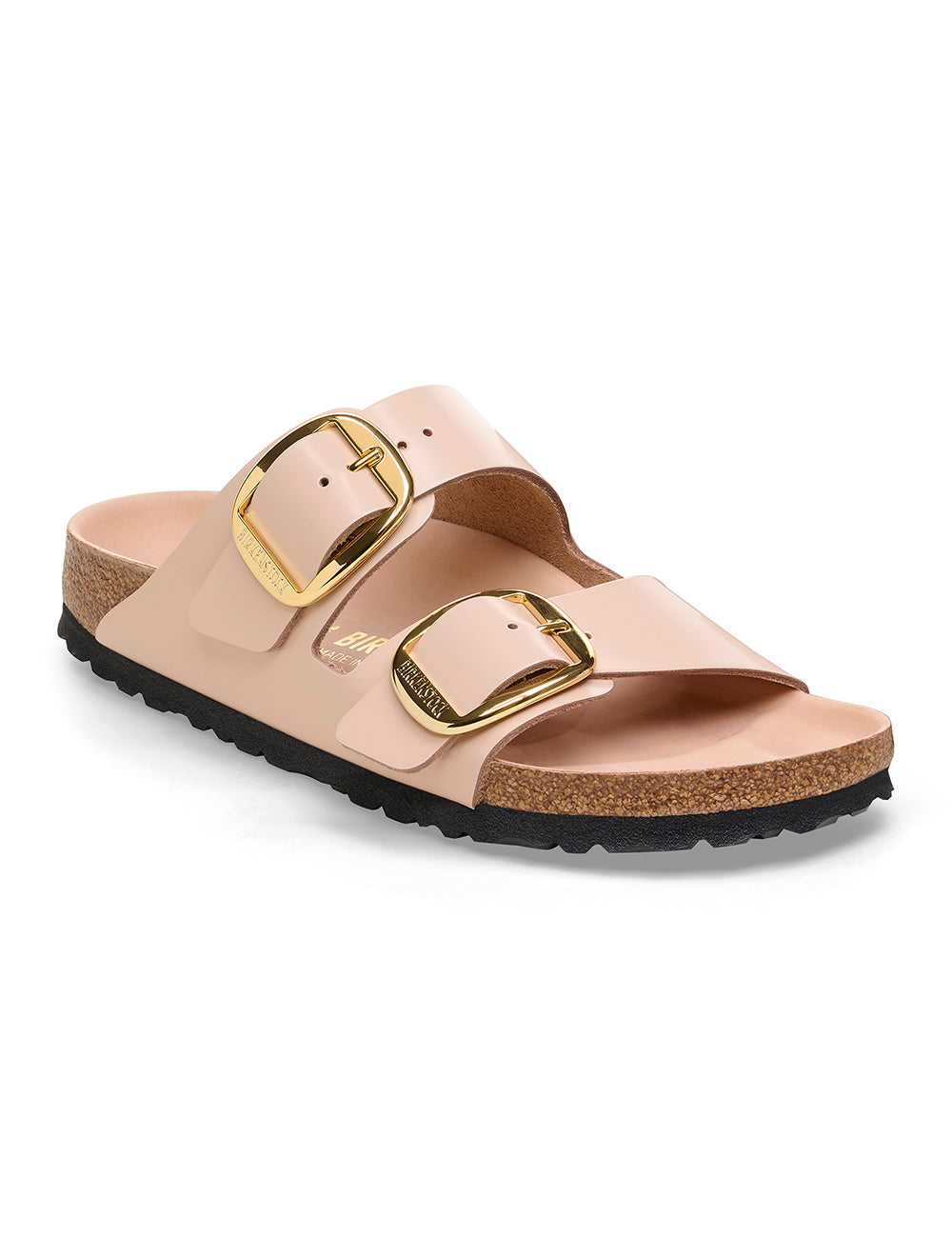 BIRKENSTOCK LEATHER ARIZONA BB LENA HIGH SHINE NEW BEIGE HEX BIRKENSTOCK