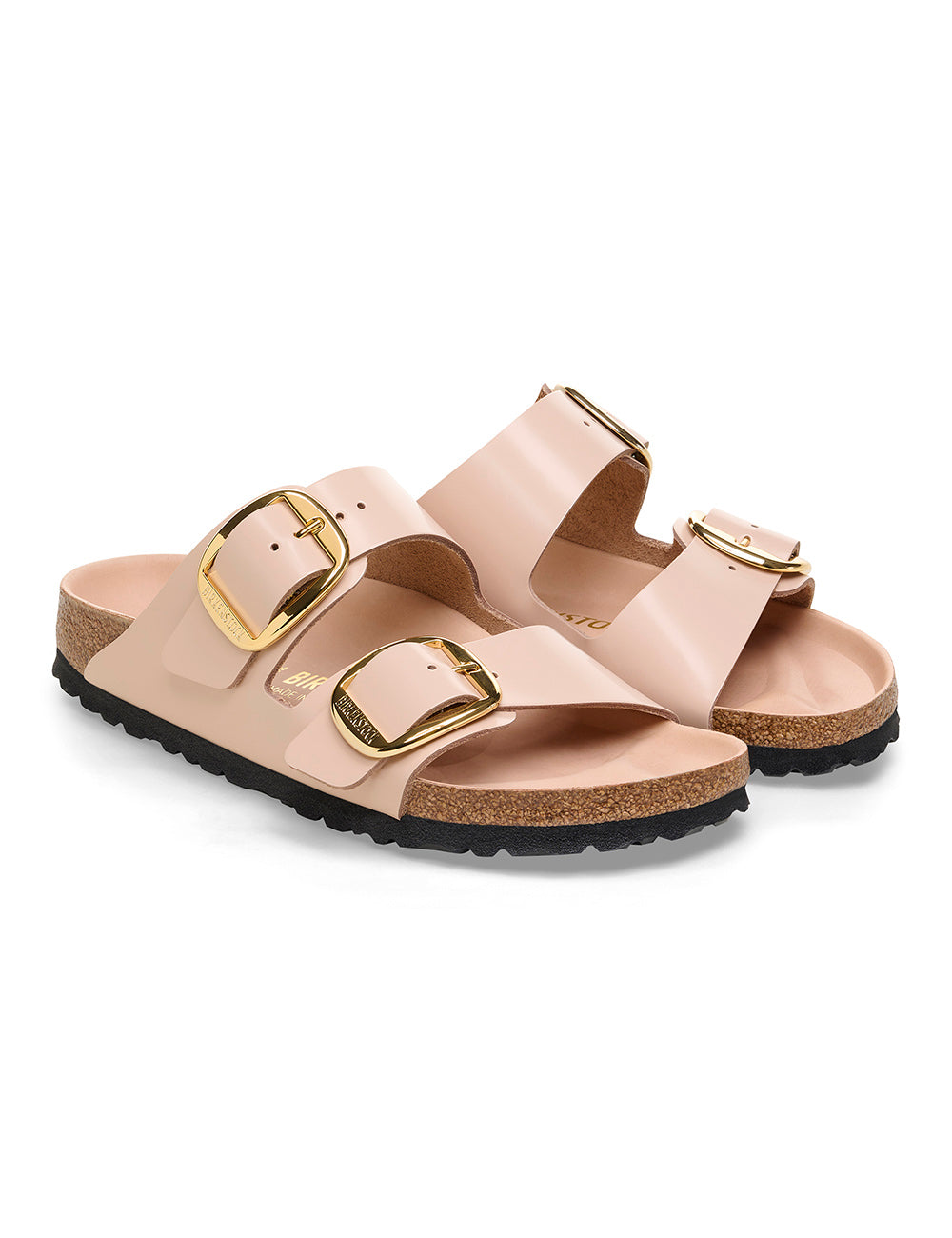 BIRKENSTOCK LEATHER ARIZONA BB LENA HIGH SHINE NEW BEIGE HEX BIRKENSTOCK