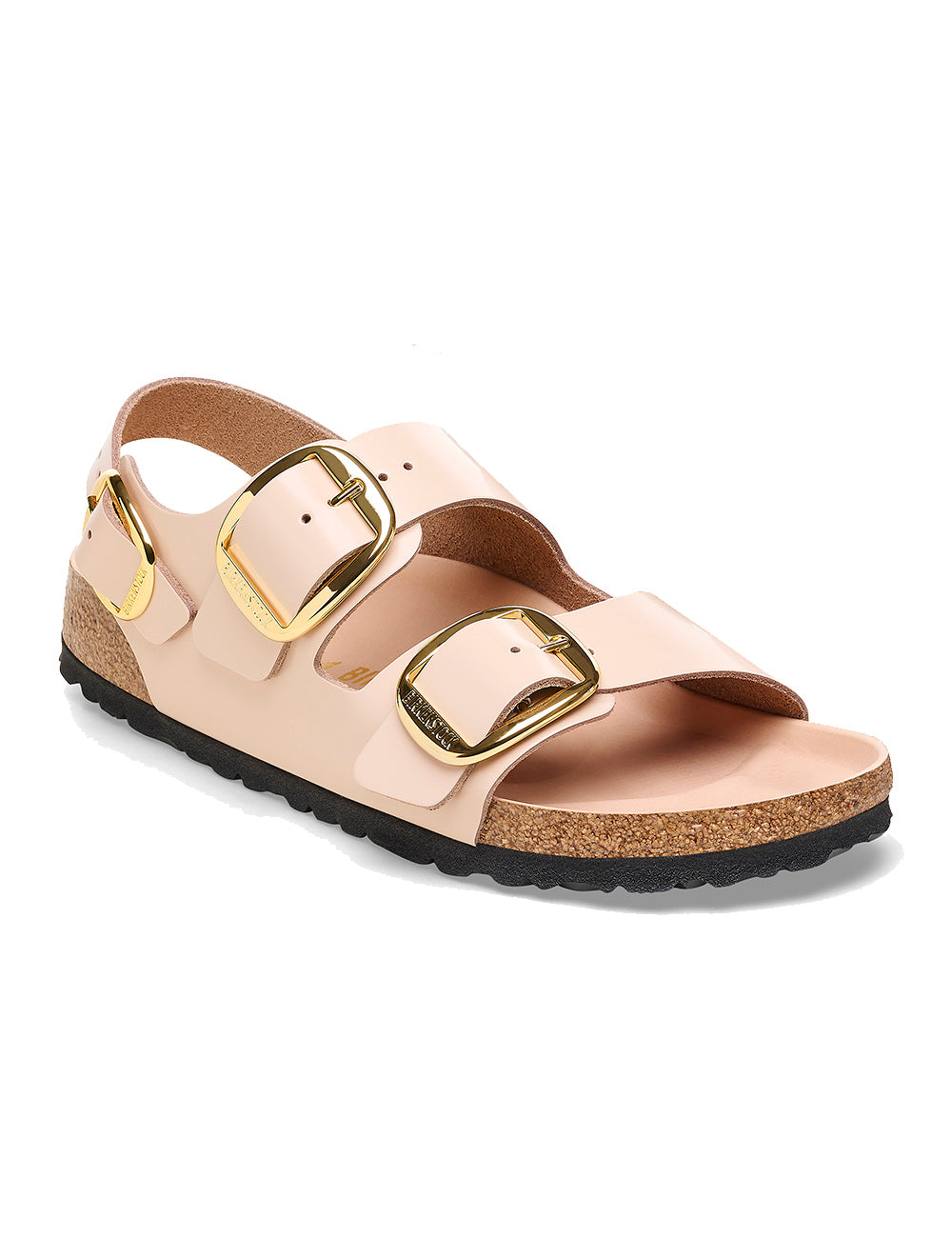 BIRKENSTOCK LEATHER MILANO BB LENA HIGH SHINE NEW BEIGE HEX BIRKENSTOCK