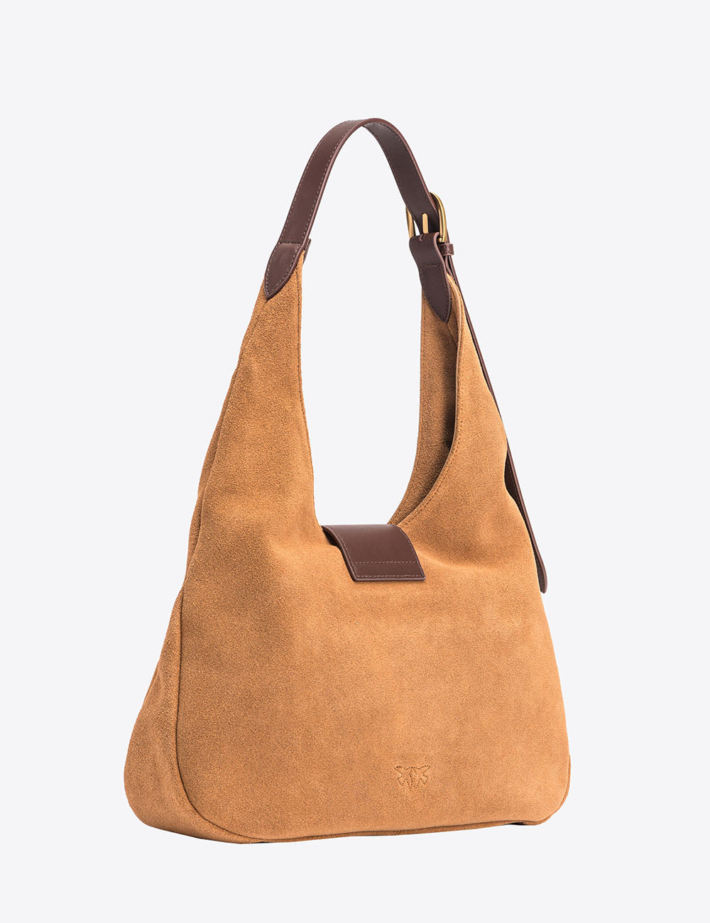 PINKO HOBO MINI SUEDE + PELLE VITELLO PINKO