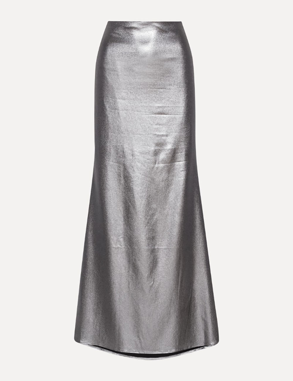 ROTATE METALLIC MAXI TRAIN SKIRT ROTATE