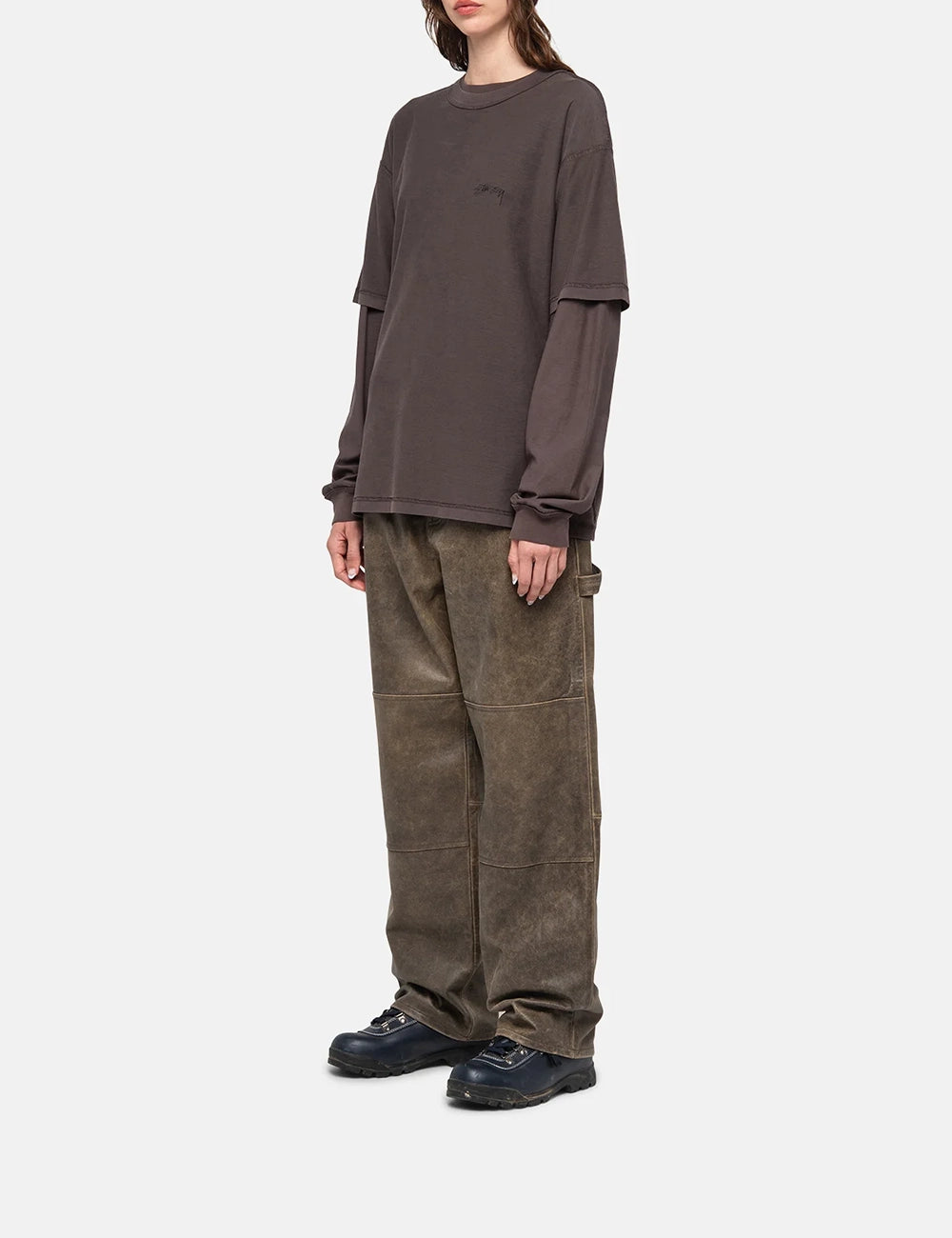 STUSSY PIG DYED INSIDE OUT CREW