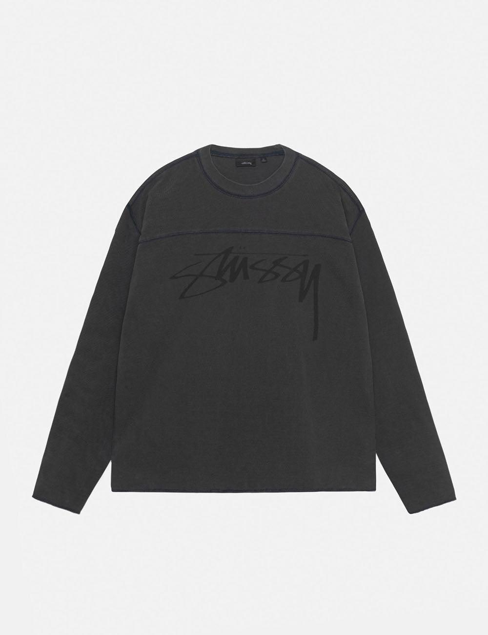 STUSSY FOOTBALL CREW PIG.DYED