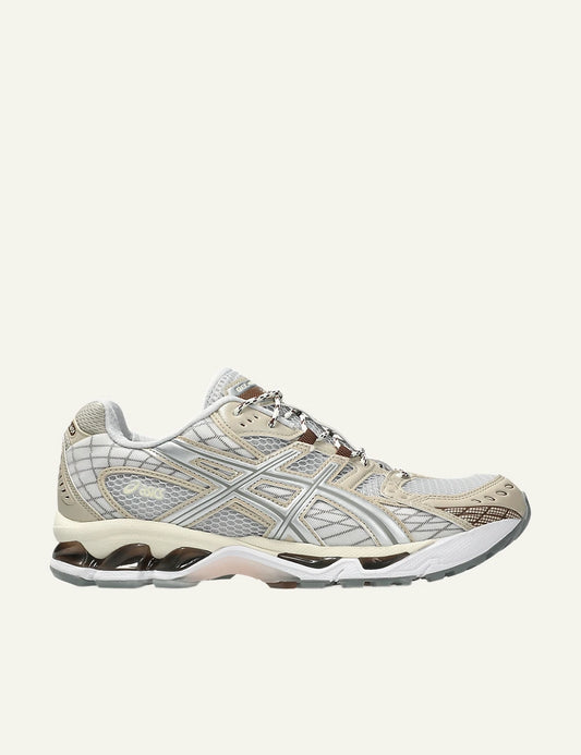 Asics Gel Kayano 12.1 sneaker cream beige side view