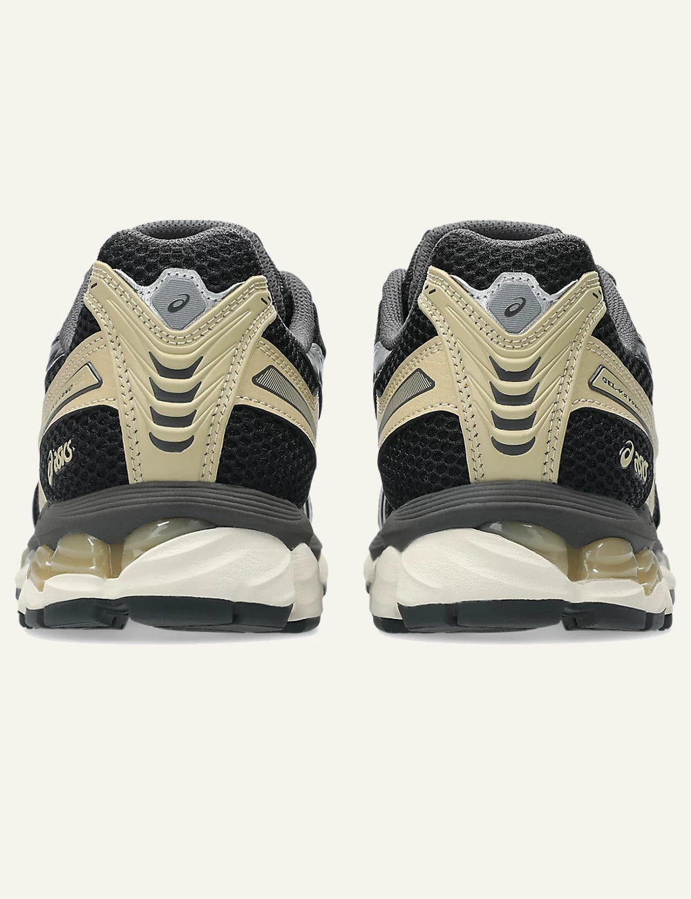 ASICS GEL-KAYANO 12.1 heel view με structured back support και GEL sole