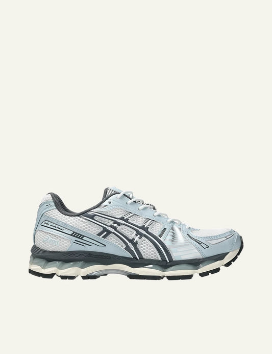 Asics Gel Kayano 12.1 sneaker light blue grey side view