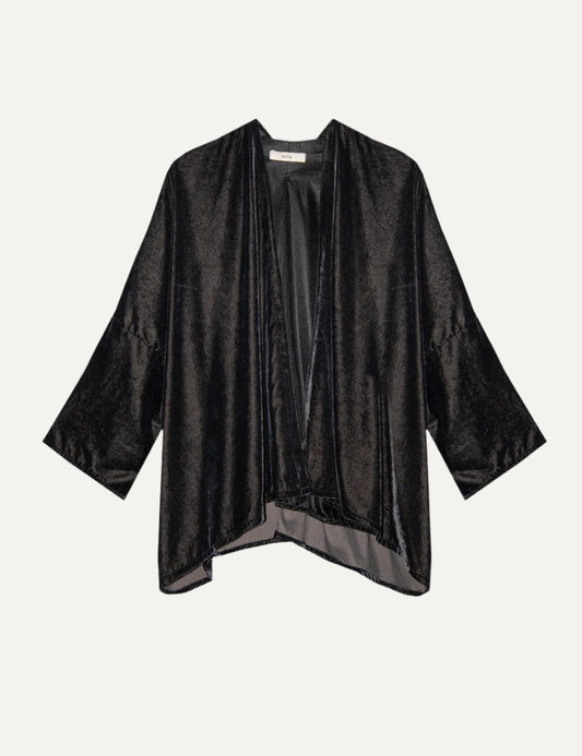 MILLA KIMONO SHORT VELVET