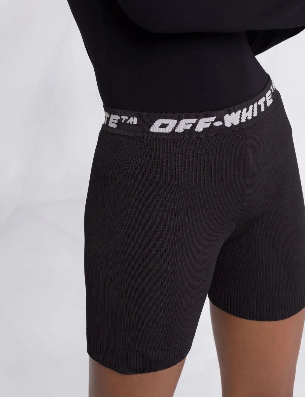 OFF WHITE LOGO BAND SHORTS OFF WHITE