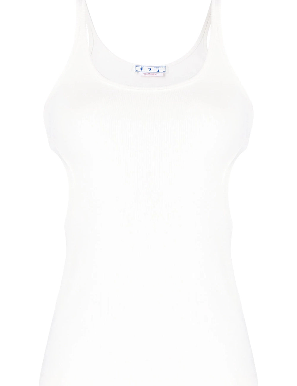 OFF WHITE METEOR RIBBED TANK TOP