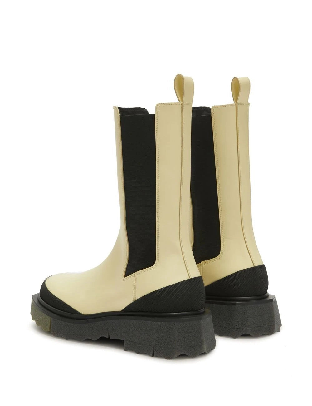 OFF WHITE CALF SPONGE CHELSEΑ BOOT OFF WHITE