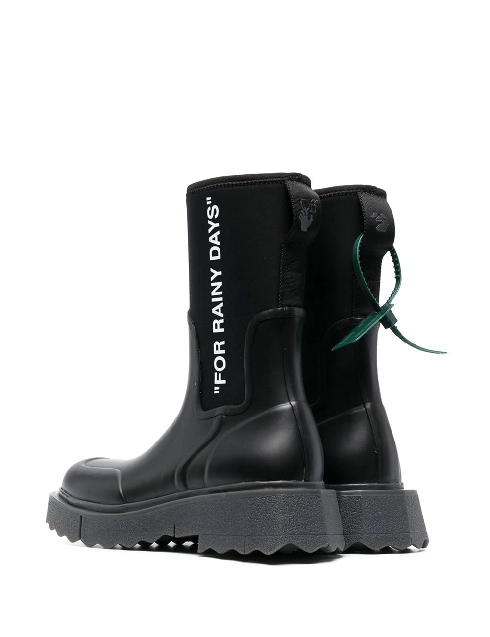 OFF WHITE SPONGE RUBBER RAINBOOT