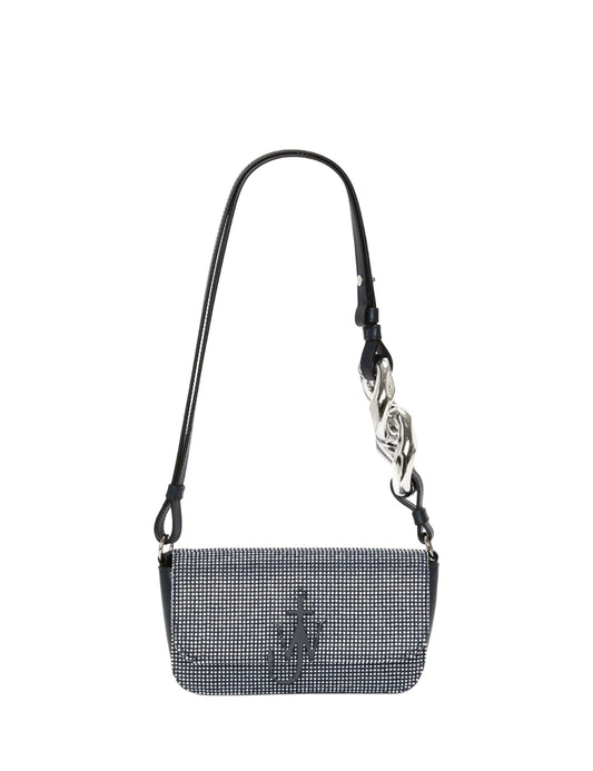 JWANDERSON STUDDED CHAIN BAGUETTE ANCHOR BAG JWANDERSON