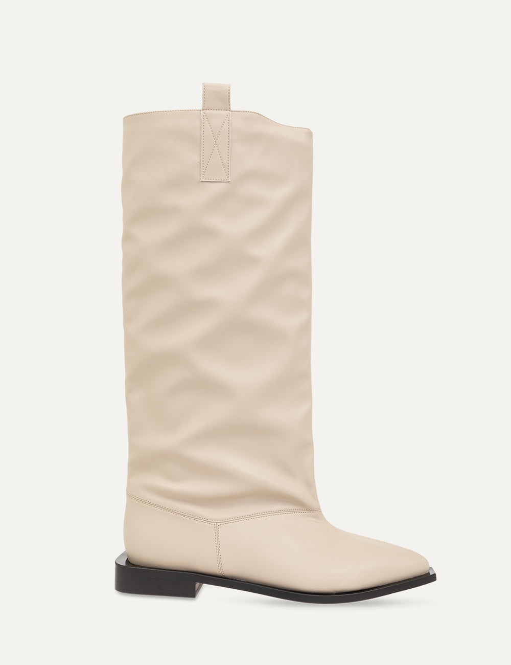 GANNI WESTERN WIDE SLOUCHY BOOT