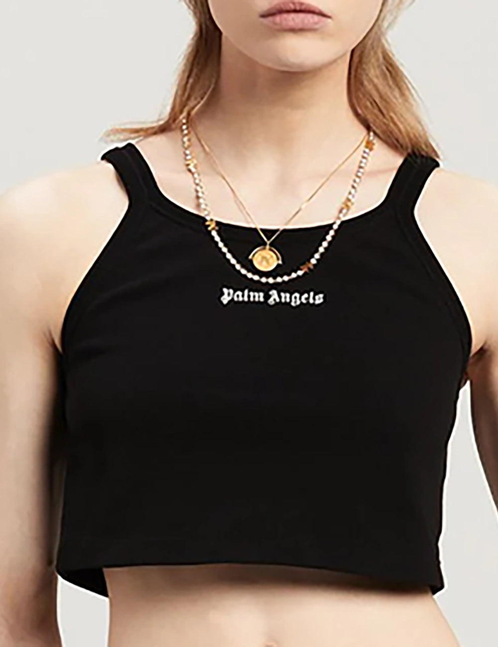 PALM ANGELS CLASSIC LOGO TANK TOP PALM ANGELS