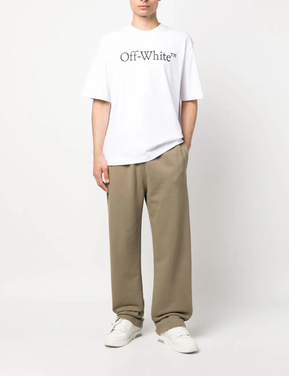 OFF WHITE BIG BOOKISH SKATE S/S TEE