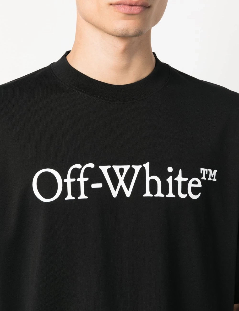 OFF WHITE BIG BOOKISH SKATE S/S TEE