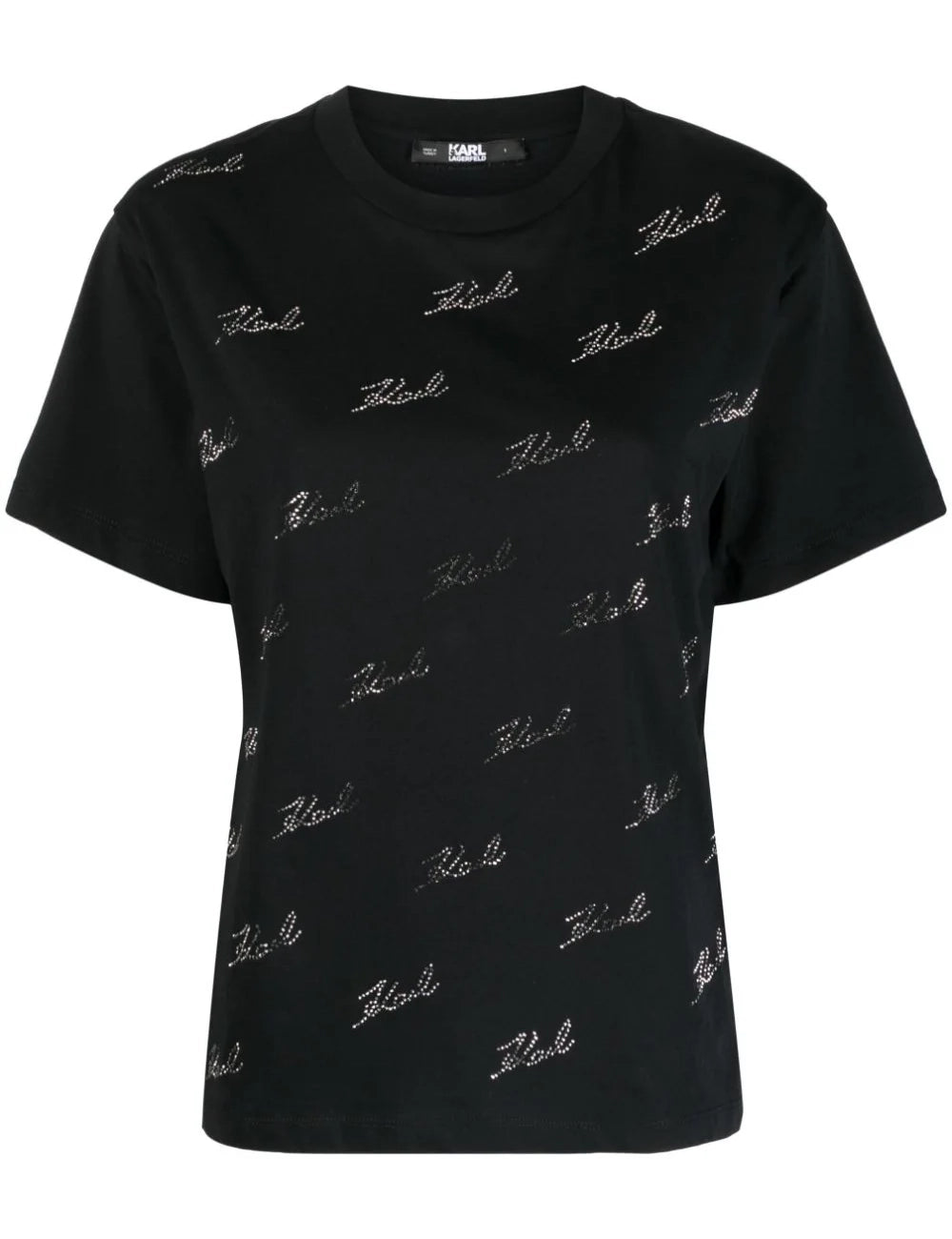 KARL LAGERFELD RHINESTONE KARL T-SHIRT KARL LAGERFELD